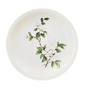 Homer Laughlin Debutant SaucerPlate vintage Dogwood floral pattern